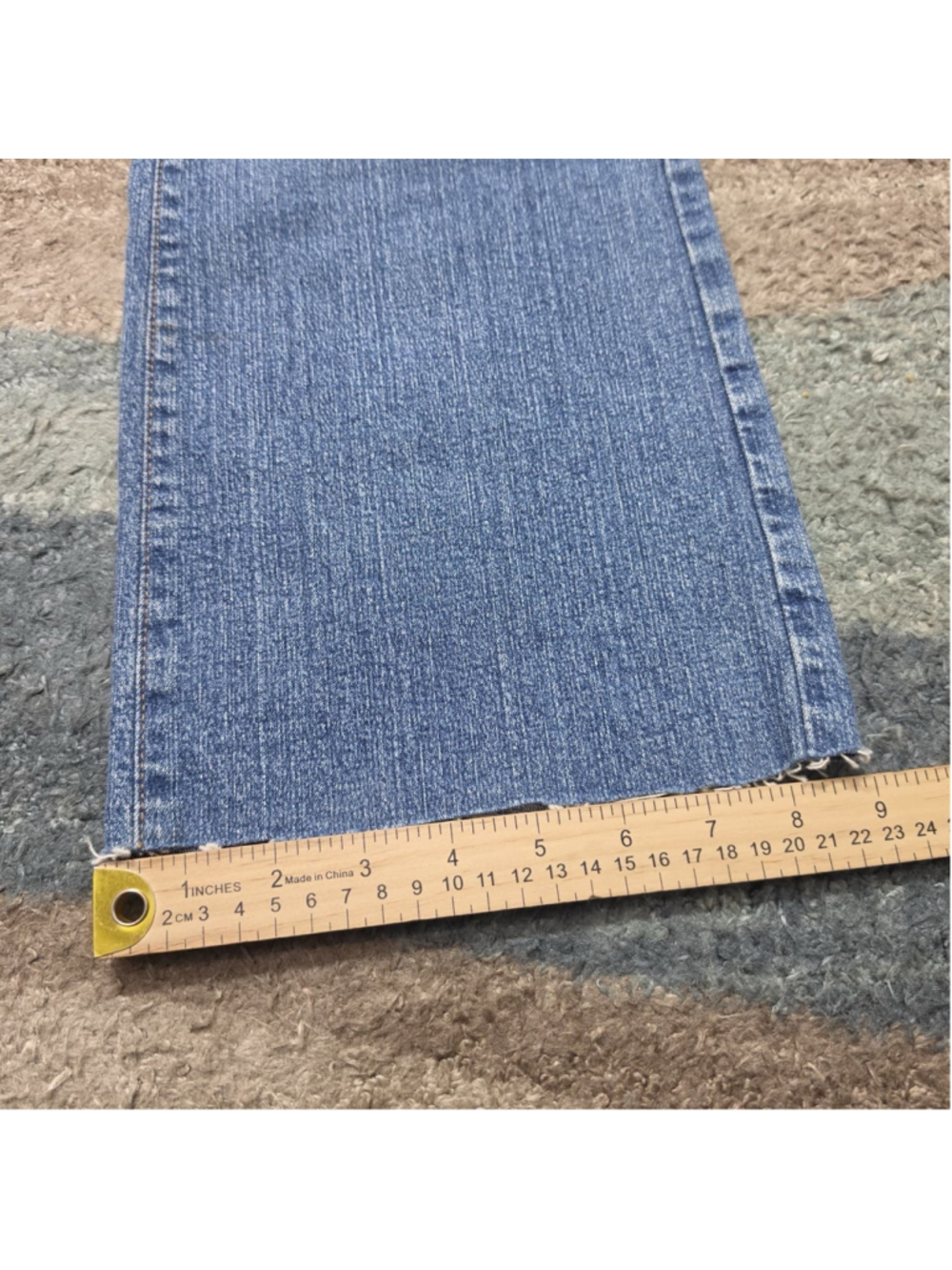 Polo Jeans Co Ralph Lauren Womens 10x32 Blue Denim Bootcut Jeans - Picture 10 of 11